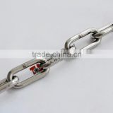 304 316 Stainless Steel Japanese Standard Long Link Chain Diameter 4mm