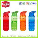 Portable Single Wall Tritan Plastic Water Bottle With Straw thumbnail-1