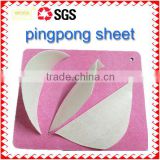 toe puff and counter Pingpong sheet Adhesive sheet mirror