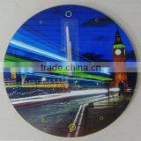 Decorative Glass Wall Mounted Clock thumbnail-4