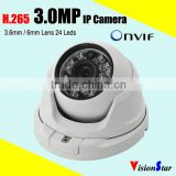 Home surveillance security network cctv dome 4mp ip camera