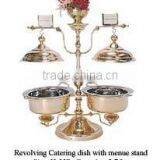 Chafing Dish With Menu Stand, Restaurant Supplies, Buffet Service thumbnail-1