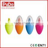 Oval Style Six Colors Pen With Highlighter Mini Size for Promotion