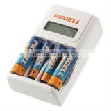 Fast Charger for rechargeable Ni-MH/Ni-Cd/C/D batteries