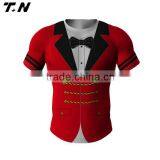 Custom Fashion Wholesale Short Sleeve Cheap Rugby Tops thumbnail-4