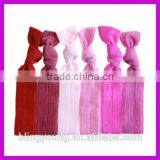 Simple Customized Logo Elastic Hair Ties Wholesale thumbnail-1