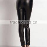 Women Fashion Leather Long Pants thumbnail-4