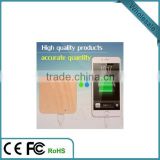 Factory direct mobile battery charger wooedn material