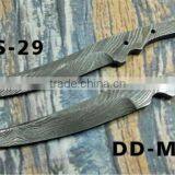 Damascus Steel Miniature Knife DD-MS-29-30