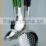 New Design 7pcs Stainless Steel Silicon Kitchen Tool thumbnail-4