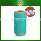 Knitting &weaving 100%polyester YarnSale Recycled Cotton Yarn for Weaving Towel,cotton Yarn for Discloths thumbnail-1