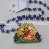 Hot Sale Mardi Gras Beads Necklace Light Up Beads Plastic MOT Beads thumbnail-1