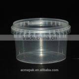 480ml IML Ice Cream Yogurt Candy Chocolate Biscuit Ice Bucket