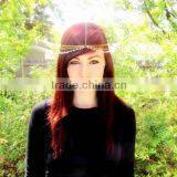 2015 Fashion Hair Jewelry With Hat, Lace and Feather,head Jewelry thumbnail-2