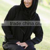 100% Polyester Formal Black Dubai Fursan Fabric thumbnail-1