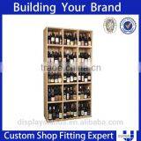 High Quality Retail Shop Furniture Wood Display Shelf for Wall Mounted Wine Rack Quality Choice
