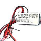 1Pair 90MM Car Led Headlight COB LED Halo Ring Angel Eyes Warning Lamps thumbnail-3