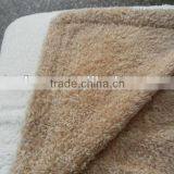 100%polyester Knit Solid Reversiblel Blanket thumbnail-4