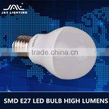 Hot sale lower price high quality high lumens e27 led bulb 5w 7w 9w 12w 180 Degree housing led lighting bulb