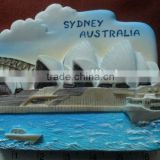 Sydney tourism spot 3D resin fridge magnet