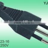 Italy IMQ Power Cord CEI 23-16 Italy Plug 10A 250V with VDE cable H05VV-F 3G0.75/1.0/1.5mm2 Italy power cord