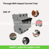 c65 mini low voltage C65 1A-63A molded case circuit breaker mccb