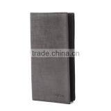 Factory Hot Sell European Trendy Designer Gray Genuine Leather Men's Wallet thumbnail-2