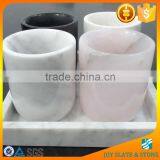 China Factory Pink Marble Cups/stone Candle Jar Quality Choice thumbnail-2