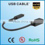 Thunderbolt to Usb 3.0 Cable 3.1/2.0 Micro Usb Cable Bulk thumbnail-1