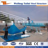 China modern low cost steel structure houses for car