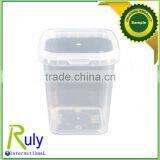 Transparent Plastic Food Container thumbnail-1