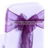 Chiffon Chair Sashes for Wedding Banquet thumbnail-2