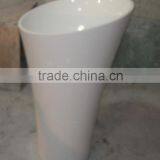 Solid Surface Table Top Man-made Stone Pedestal Basin, Artificial Stone Freestanding Wash Basin thumbnail-6