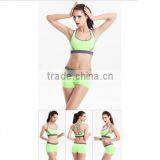 Quick-dry Sports Bra Set Shakeproof Ladies Running Fitness Vest Wireless Running Bra Yoga Sport Bra Sexy Womens Tracksuits Set thumbnail-5