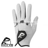 Factory Hot Sale Great Quality White Cabretta Leather Golf Glove 85