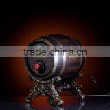 1.5L 3L 5L Wooden Wine Barrel Wine Holder thumbnail-3