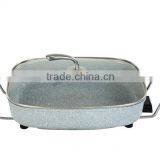 With Stand Marble Non Stick Coating Electric Grill thumbnail-1