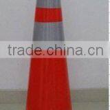 36 Inch PVC Road Cone With Reflective Strip