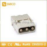 SMICO Popular Wholesale Items 3 Pin Automatic Wire Male Female Plastic Connectors thumbnail-3