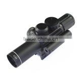 Night vision optical sight 4x25 red dot sight glass, gun sight scope, laser sights for firearms with red laser sight scope