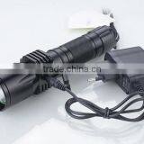 10W Rechargeable CREE Super Bright Flashlight With Phone Charging Funtion thumbnail-4