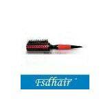 Round Ceramic Wooden Hair Brush thumbnail-1