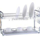 Double Wire Dish Rack With 9 Shape