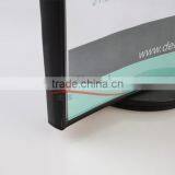 3 Sides Rotating Beverage List/sign Holder- A5 Black thumbnail-4