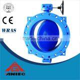WCB Ductile Iron Gear Box Triple Offset Butterfly Valve thumbnail-3