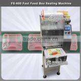 Vertical Automatic Fast Food Box Sealer/sealing Machine, Box Sealing Machine/ Sealer Mob/Whatsapp: +86 18281862307 (May Liao)