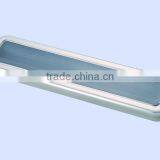 Size 273*65*25mm Silver Tin Watch Box With PVC Window