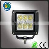 High Power Black Aluminum Housing 18w 12v Led Work Light thumbnail-1