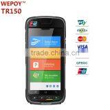 4G LTE EMV Android Handheld Pos Terminal Devices With Printer Barcode Scanner NFC GPS thumbnail-1