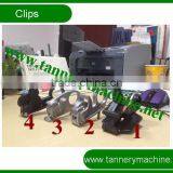 sheep leather plastic spring clip for toggling machine
